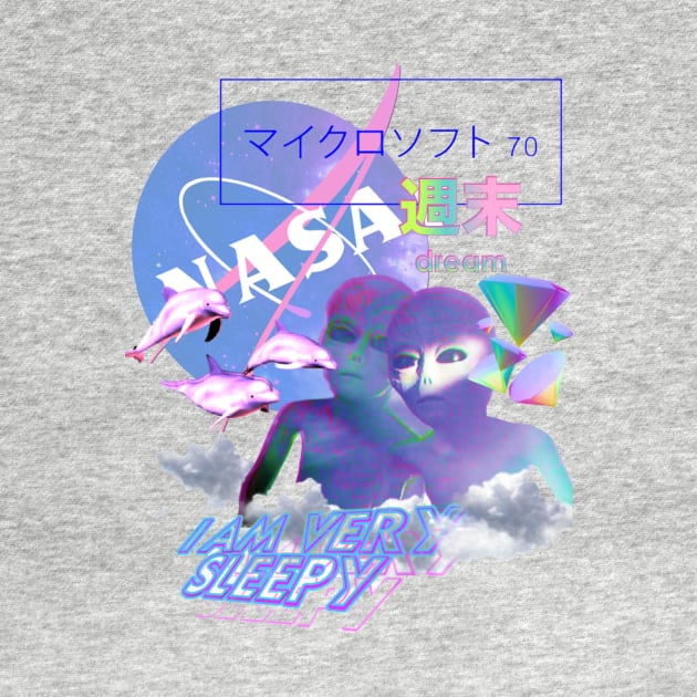 NASA Dream Vaporwave by Simonpeters98